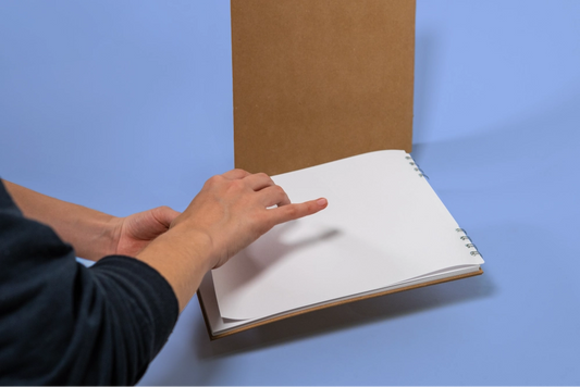 bitácora de papel bond