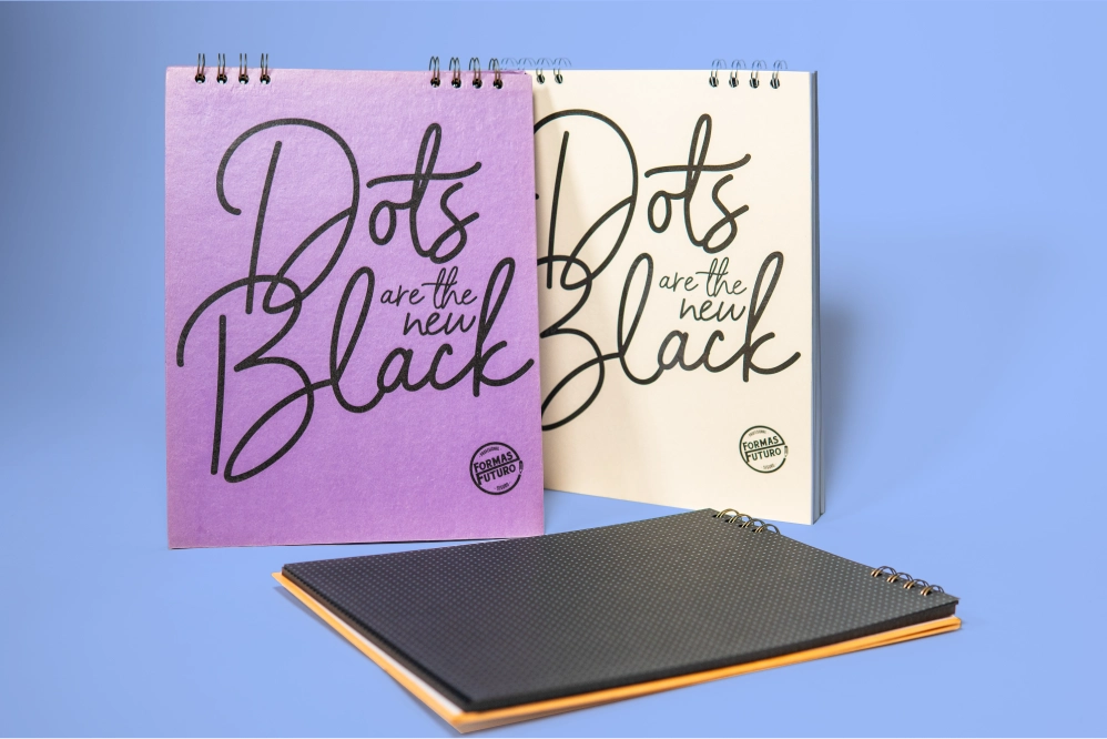 bitácora cartulina negra