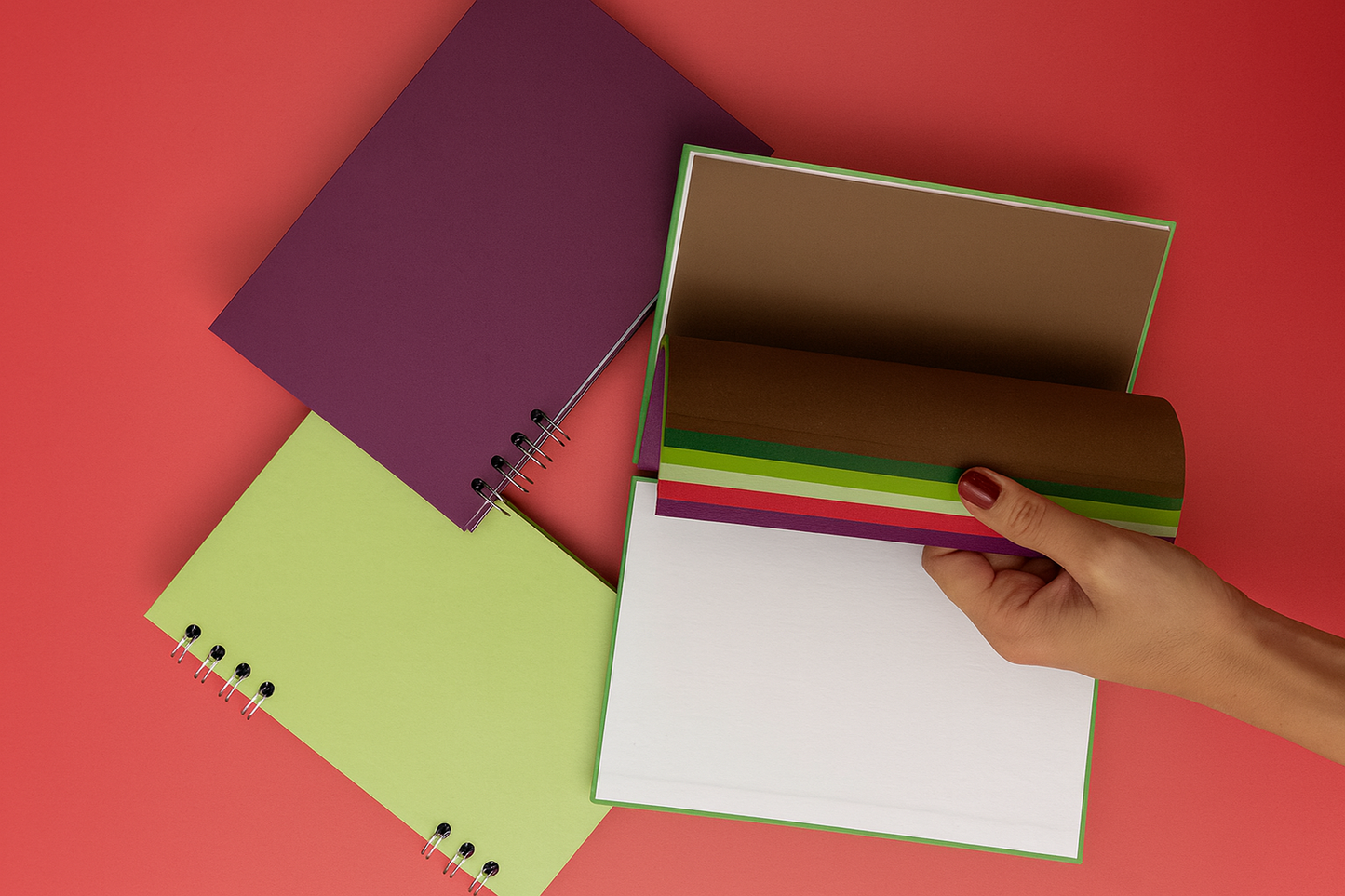 Cuaderno RAINBOW NAVIDEÑO🎄 -Pack x2