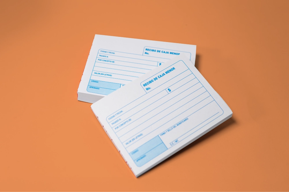 recibo de caja menor
