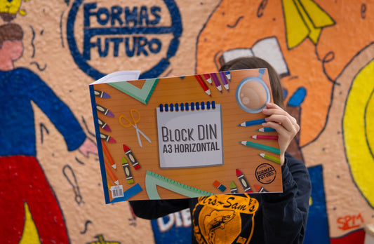 block din a3 horizontal