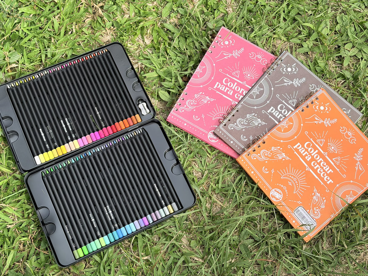 Cuaderno para Colorear Neón
