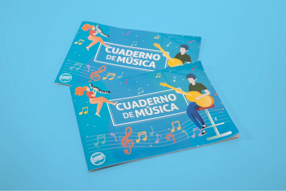 cuaderno de musica