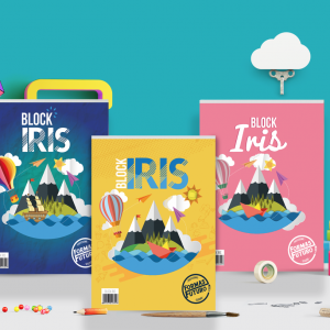 Block iris colores primarios distribuidores de papelería al por mayor